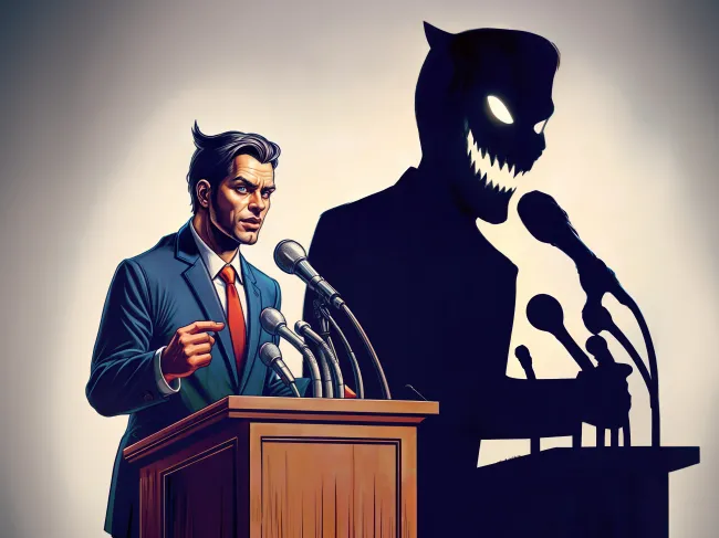 Corrupt politician